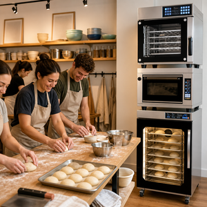 Four de Fermentation <span class=keywords><strong>et</strong></span> de Cuisson Tout-en-un 60x40cm pour un Levage Rapide de la Pâte, Idéal pour Studio de Pâtisserie <span class=keywords><strong>et</strong></span> la Cuisson du <span class=keywords><strong>Chocolat</strong></span> - Product Image 3