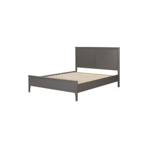CAIRNDALE Collection Eco-Friendly Modern Wood <b>Platform</b> <b>Bed</b> <b>Frame</b> Stylish Bedroom Furniture with Solid Headboard - Product Image 1