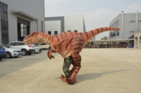 Costume animatronique, modèle animatronique, animaux simulés, costume de raptor, Halloween, dinosaure réaliste animatronique