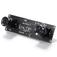 Module de caméra binoculaire USB ZWAK 1080P FHD à double objectif synchronisé, capteur CMOS 1/2.7", compression MJPG/YUY2 pour la navigation robotique
