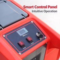 BOSHUO BSXS580 Machine de nettoyage de sols à pousser de haute qualité, légère, alimentée par batterie 24V, avec une largeur de nettoyage de 580 mm