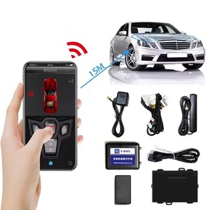Xe điều khiển từ xa Key 4 gam Keyless hệ thống nhập GPS <span class=keywords><strong>GSM</strong></span> bắt đầu dừng động cơ thông minh pke từ xa khởi động xe báo động - Product Image 1