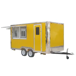 JX-FS400D Factory Supplier New Solar Power Food Truck for Sale