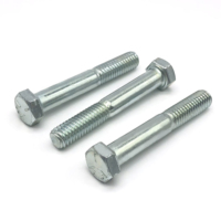 Tuercas y Pernos Personalizados de Alta Resistencia Clase 8.8 con Acabado de Zinc, Cabeza Hexagonal, Rosca UNF, 2 Piezas, Incoloy 825 N08825 Incoloy 800HT