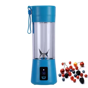 Eerste Stuk Speciale Prijs Hoge Snelheid Thuis Apparaten Elektrische Mini Smoothies Blender 380Ml Aangepaste Keuken Shaker Mixer Fles