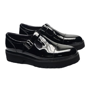 Sandales Oxford d'extérieur antidérapantes légères de haute qualité avec dessus en cuir véritable et semelle extérieure en caoutchouc, semelle plate confortable - Product Image 5