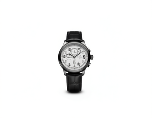 Orologio Meccanico HYF 40mm con Cassa in Acciaio Inossidabile, Cinturino in Pelle, Cronografo, Quadrante Analogico, Design Elegante da Uomo - Product Image 1
