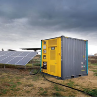 Système de stockage d'énergie à charge rapide Atlas Copco ZBC 500-250, recharge en 0,5 heure pour les chantiers