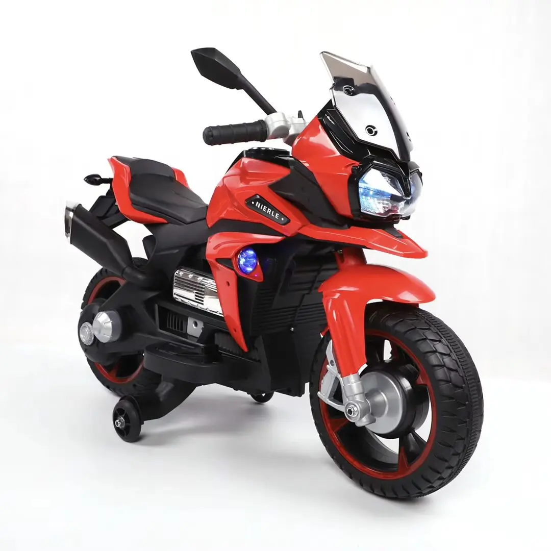 Mini moto électrique Offre Spéciale avec télécommande alimentée par batterie Powerwheels unisexe pour enfants voiture rouge à conduire