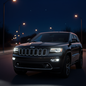 Faro <b>LED</b> Headlight for 14-16 for Grand Cherokee White Left Hand 6000K <b>High</b> <b>Power</b> Upgrade 12V New OEM Fitment - Product Image 2