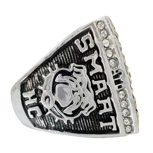 Groothandel 2017 Universiteit <span class=keywords><strong>Georgia</strong></span> Bulldog NCAA Kampioenschap Edelsteen <span class=keywords><strong>Ring</strong></span> Grensoverschrijdende Hot Selling Mode Sieraden <span class=keywords><strong>Ring</strong></span> - Product Image 3