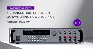 Fuente de Alimentación de CC de Escritorio Programable de 4 Canales y 5 Dígitos MATRIX de 60 V, 3 A y 720 W para Reparación Electrónica y Uso Industrial - Product Image 4