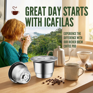 <span class=keywords><strong>Capsule</strong></span> de café <span class=keywords><strong>réutilisable</strong></span> pour <span class=keywords><strong>Nespresso</strong></span>, tasses à expresso <span class=keywords><strong>en</strong></span> acier inoxydable, <span class=keywords><strong>capsule</strong></span> de café rechargeable avec tamper, accessoires pour café - Product Image 5
