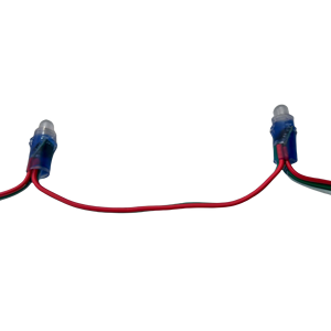 Ws2811 DC5V 50 nút địa chỉ <span class=keywords><strong>LED</strong></span> <span class=keywords><strong>Pixel</strong></span> <span class=keywords><strong>String</strong></span>;IP68;13cm dây khoảng cách RGB đầy đủ màu sắc; 24AWG dây; 13.5mm/xconnect Bím Tóc - Product Image 2