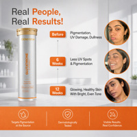 Comprimés effervescents de L-Glutathion et de Vitamine C à marque privée OEM/ODM pour l'éclat de la peau et le soutien immunitaire des adultes