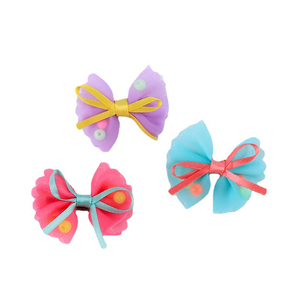 Simpatici fermagli per capelli colorati per cani carino copricapo per animali domestici forcina per capelli con fiocco per cani - Product Image 4