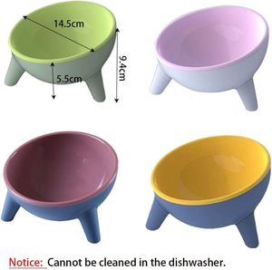 ชามอาหารสัตว์เลี้ยงเซรามิกแบบยกสูงพร้อมโลโก้สั่งทำขายส่ง - Product Image 2
