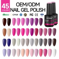 Vernis Gel Autolissant Rapide à Faible Viscosité RONIKI : Économisez du Temps de Peinture, Améliorez l'Efficacité de la Fabrication des Ongles