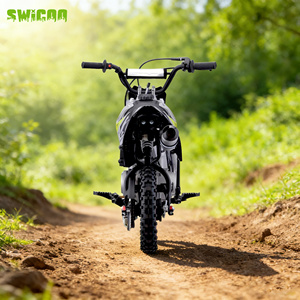 SWICOO Moto tout-terrain haute performance <span class=keywords><strong>70cc</strong></span> 4 temps avec frein à tambour pour enfants, mini <span class=keywords><strong>motocross</strong></span>, pit bike - Product Image 6