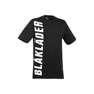 BLAKLADER-Camiseta 902110429900S ''White One Print'' Negra-EAN 7330509354803 CAMISETAS Y POLOS DE TRABAJO - Product Image 1