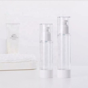 Plastic Airless Serum Hand Spray <b>Pump</b> <b>Bottles</b> 30 Ml Cosmetics Travel <b>Shampoo</b> <b>Bottle</b> - Product Image 4