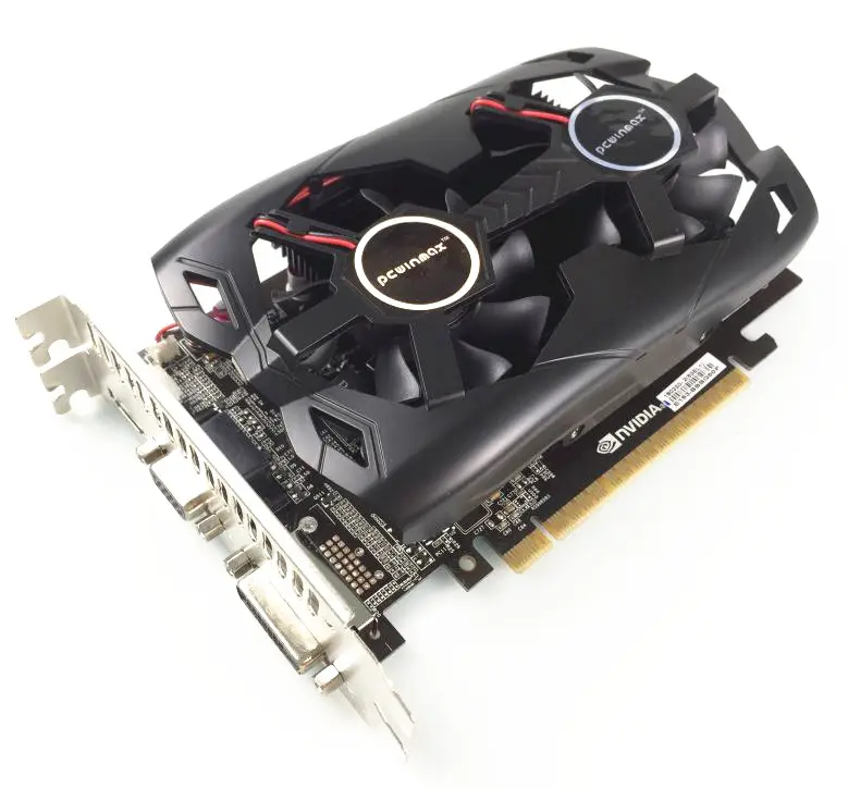 PCWINMAX OEM Geforce GT 730 2GB GDDR5 ATX Ventilador único Computadora de escritorio GT730 GPU Tarjeta gráfica