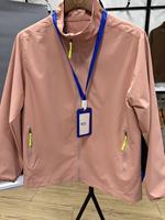 Chaqueta Softshell Ligera Unisex con Cuello Alto, Impermeable, Cortavientos, Transpirable, con Forro de Malla Elástica, para Senderismo al Aire Libre