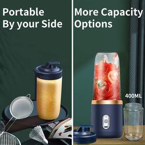 Extractor de Jugos Portátil Recargable por USB, Silencioso, Autolimpiante, para Frutas y Smoothies, Mini, Venta al Por Mayor - Product Image 4