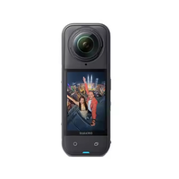 Caméra d'action miniature Insta 360 X5 8K 15m étanche grand angle 10x pour la plongée et la moto