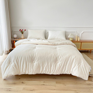 Housse <span class=keywords><strong>de</strong></span> couette en coton <span class=keywords><strong>de</strong></span> qualité supérieure pour mère et bébé, épaisse et chaude, avec garnissage en fibres <span class=keywords><strong>de</strong></span> soja, personnalisable, pour hôtels et chambres, textile. - Product Image 3