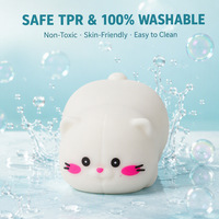 Jouet de compression chat en TPR souple et moelleux, blocs de construction, boîte mystère, écologique, jouet anti-stress de bureau, élastique et moelleux pour la décompression