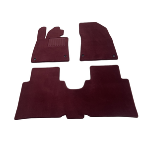 Tapis <span class=keywords><strong>de</strong></span> sol <span class=keywords><strong>de</strong></span> <span class=keywords><strong>voiture</strong></span> <span class=keywords><strong>de</strong></span> luxe sur mesure en laine 100% Jingfan 20 mm d'épaisseur, multicolores, antidérapants, toutes saisons, ensemble complet pour ZEEKR 001 - Product Image 5