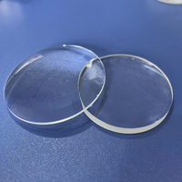 Objectif de jumelles en stock Dia15mm FL18mm lentille de H-K9L en verre optique biconvexe double
