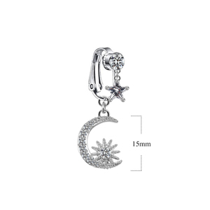 Gaby nuovo arrivo finto <span class=keywords><strong>piercing</strong></span> clip sul cuore finto <span class=keywords><strong>piercing</strong></span> nombril pancia all'ingrosso finto ombelico anello di moda gioielli - Product Image 4