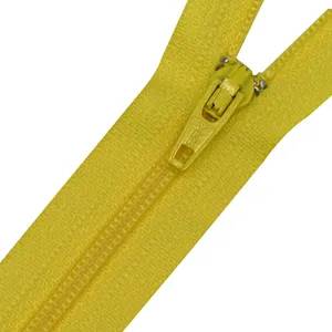 Fornitore di cerniere YKK 3 5 7 10 cerniera a chiusura lampo in Nylon a catena lunga per borse per pantaloni