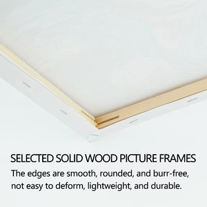 HuiXiShi Kit Pittura a Numeri di Alta Qualità, Fiori Astratti, Fai da Te, Pittura Acrilica su Tela, Ecologico, Include Pennelli - Product Image 5