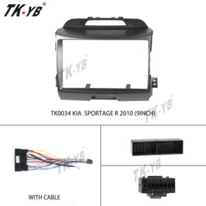 Pour Kia Sportage R 2010, autoradio 9 pouces, accessoires intérieurs, panneau stéréo, cadre de façade pour voiture - Product Image 2