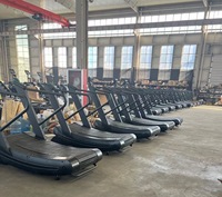 Tapis roulant incurvé sans alimentation électrique, à écran LED, robuste, commercial, pour CrossFit, BNGym, Hyrox