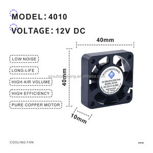 4010 5v <span class=keywords><strong>XHX</strong></span> 40*40*10mm 12v Axial DC Brushless Ordinateur Ventilateur Ventilateurs Industriels Ventilateur De Refroidissement - Product Image 2