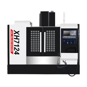 Mini Cnc Phay XK7124 CNC 3 Trục Chính Xác Hướng Dẫn Tuyến Tính CNC Máy Phay Giá