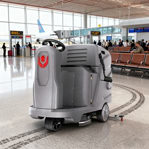 Nettoyeur <span class=keywords><strong>de</strong></span> sols autoporté CleanHorse X5, batterie lithium 24V100Ah, moteur brosse et aspiration 500W pour le <span class=keywords><strong>nettoyage</strong></span> des sols en béton des entrepôts - Product Image 1