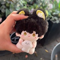 Jeu Love and Deep Space Plush Toy Rafayel Xavier Zayne Caleb Sylus 10cm Animal Ear Mini Pendant Cosplay Keychain Blind Box