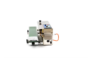 SPK-980 Semi-Automatic Continuous Horizontal Bag Sealing Machine for Beverages <b>Foil</b> Film & Paper Packaging Pouches - Product Image 2
