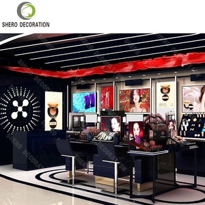 Gama Alta |   Mueble de Exhibición Moderno <span class=keywords><strong>para</strong></span> Salón de Cosmética y Cuidado de la Piel, Mueble Comercial <span class=keywords><strong>para</strong></span> Almacenamiento de <span class=keywords><strong>Maquillaje</strong></span> y Productos de Belleza, Vitrina de Lujo <span class=keywords><strong>para</strong></span> Minoristas - Product Image 2