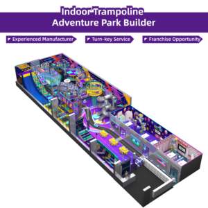 Parque Infantil Interior Bettaplay de 500 m² con Tobogán y Red de Cuerdas, Diseño Personalizado con Salas de Fiesta para Centros Comerciales - Product Image 1