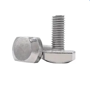 Manufacturer Stainless Steel ST 304 ASME B8M A2-70 A4-80 SUS 316 AISI Bolts For T-Slot T Head Bolt GB 37