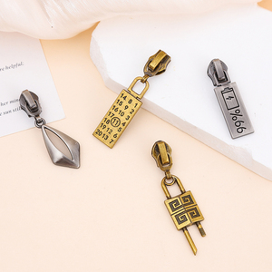 Tùy Chỉnh Kẽm Hợp Kim Mạ Không-Khóa Thanh Trượt Dây Kéo Thanh Trượt Hình Chữ Nhật Mô Hình Phong Cách Hiện Đại Bền 7-Ngày Mẫu Thời Gian Dẫn - Product Image 4