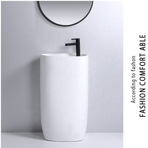 <span class=keywords><strong>Lavabo</strong></span> de salle de bains en céramique, une pièce, <span class=keywords><strong>sur</strong></span> pieds - Product Image 6