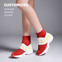 Baskets montantes unisexe Air Punk à plateforme en maille pour la marche en extérieur au printemps