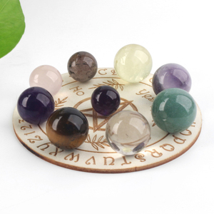 2cm Mini <b>Crystal</b> <b>Ball</b> Sphere Wholesale Natural Healing Gemstone Polished <b>Crystal</b> Mini Spheres for Decoration - Product Image 3